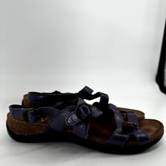 Dansko Jameson Sporty Trail Sandals Strappy Buckle Leather Purple EU 40 US 9 - Picture 3 of 7
